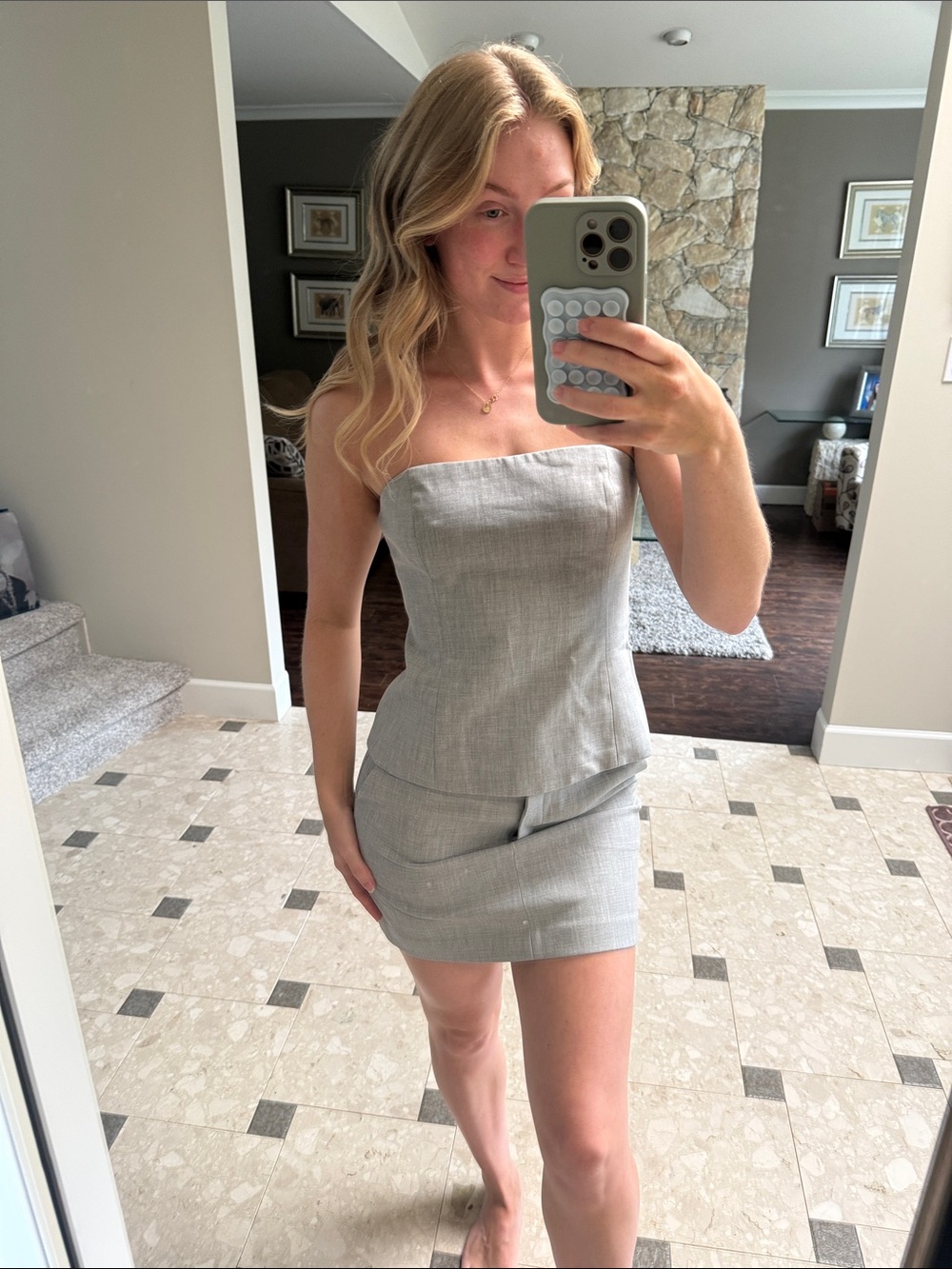 Babaton Two Piece - Skirt 0 / Top 6